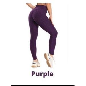 TikTok Bubble But Leggings Purple